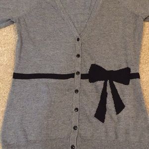 Holiday Gray Cardigan